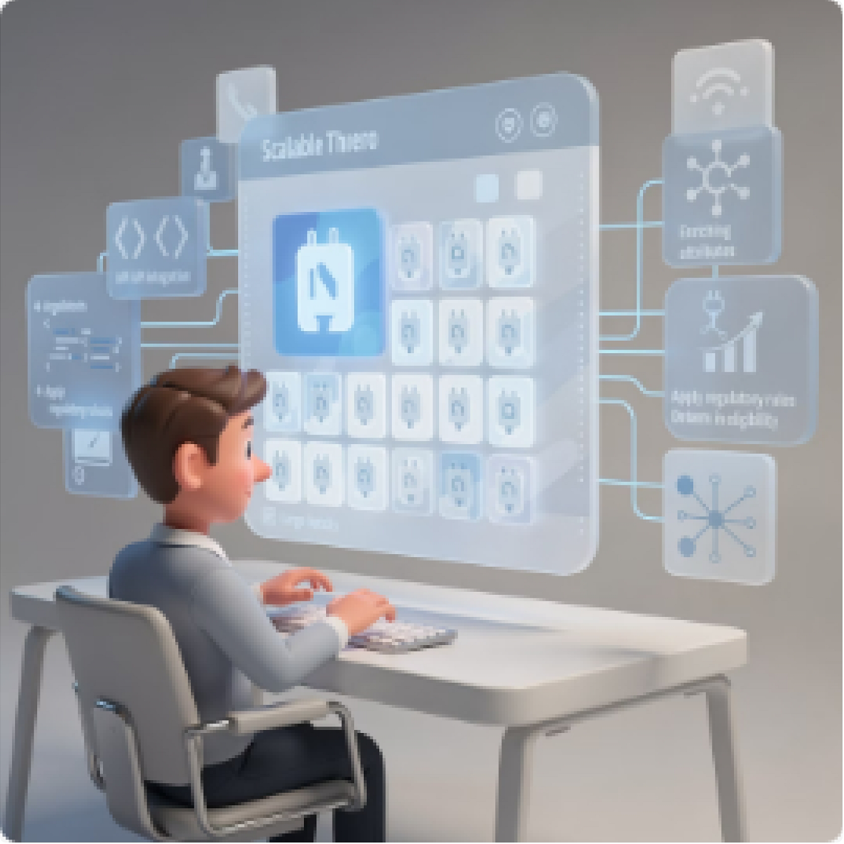 Illustration of scalable product data operations.